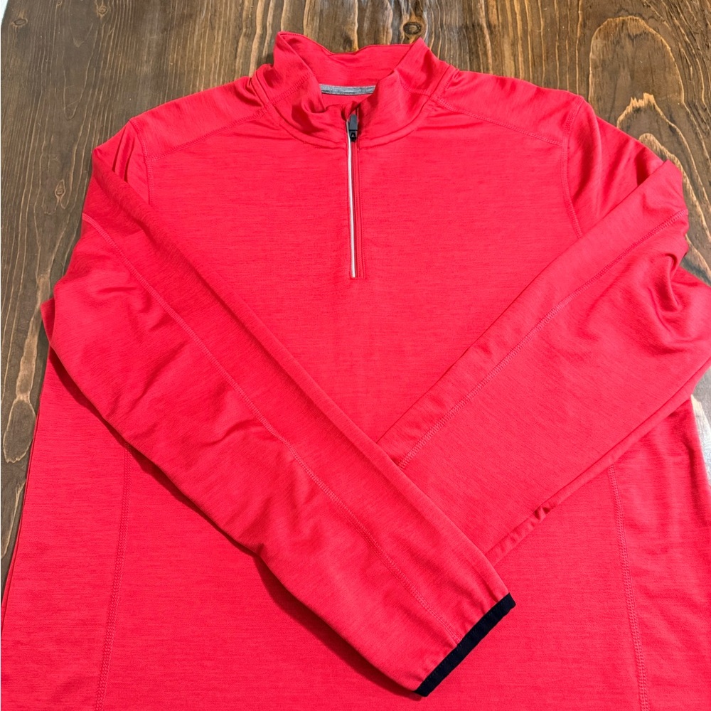 Men’s Red MSX 1/4 Zip Size Large